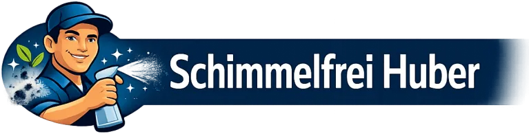 Schimmelfrei Huber Wortmarke Logo im Querformat